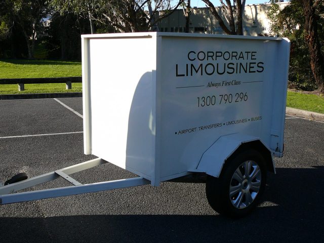 luggage trailer